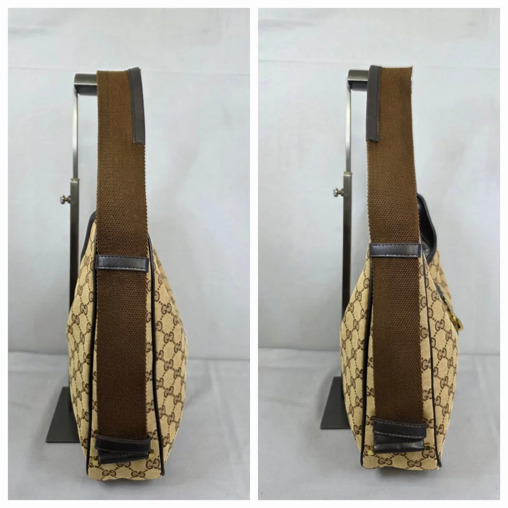 ✨️GUCCI GG Canvas Jackie Hobo Bag - Picture 8 of 16